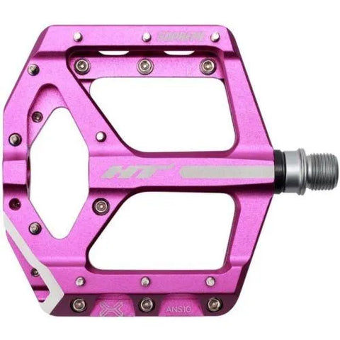 HT ANS10 Supreme Platformpedaler - Rosa / Lilla - Pedaler