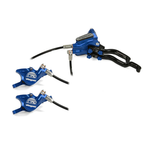 Hope Tech 3 X2 Duo - Blue / Black / Høyre - Skivebremssett