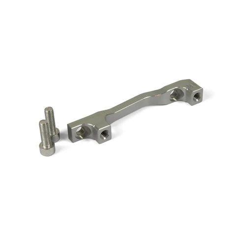 Hope Tech 4 Monteringsadapter for Kaliper - Mount M (Post 160/180 to Post 200/220) Sølv - Kaliperadapter