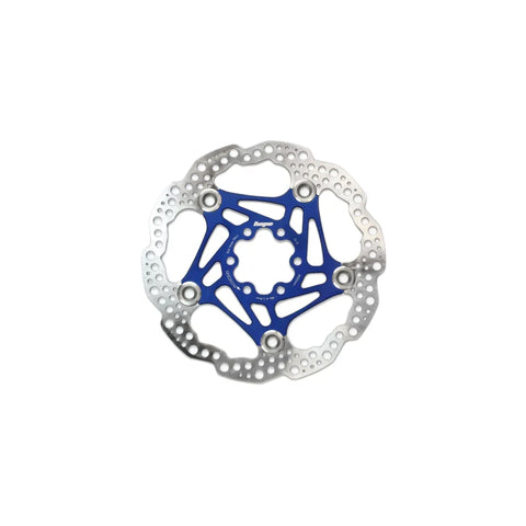Hope Universal 6 Bolt Floating Bremseskive Blue / 140mm