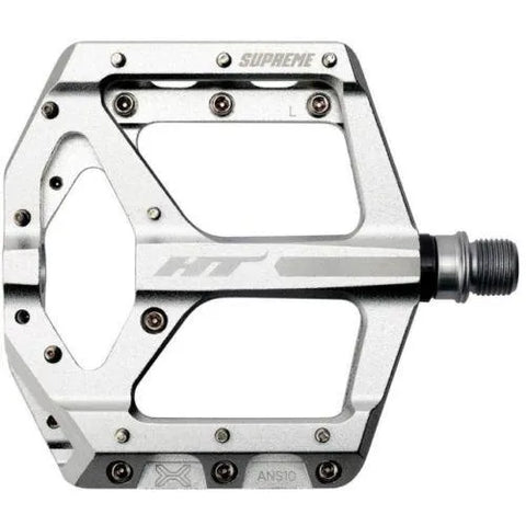 HT ANS10 Supreme Platformpedaler - Sølv - Pedaler
