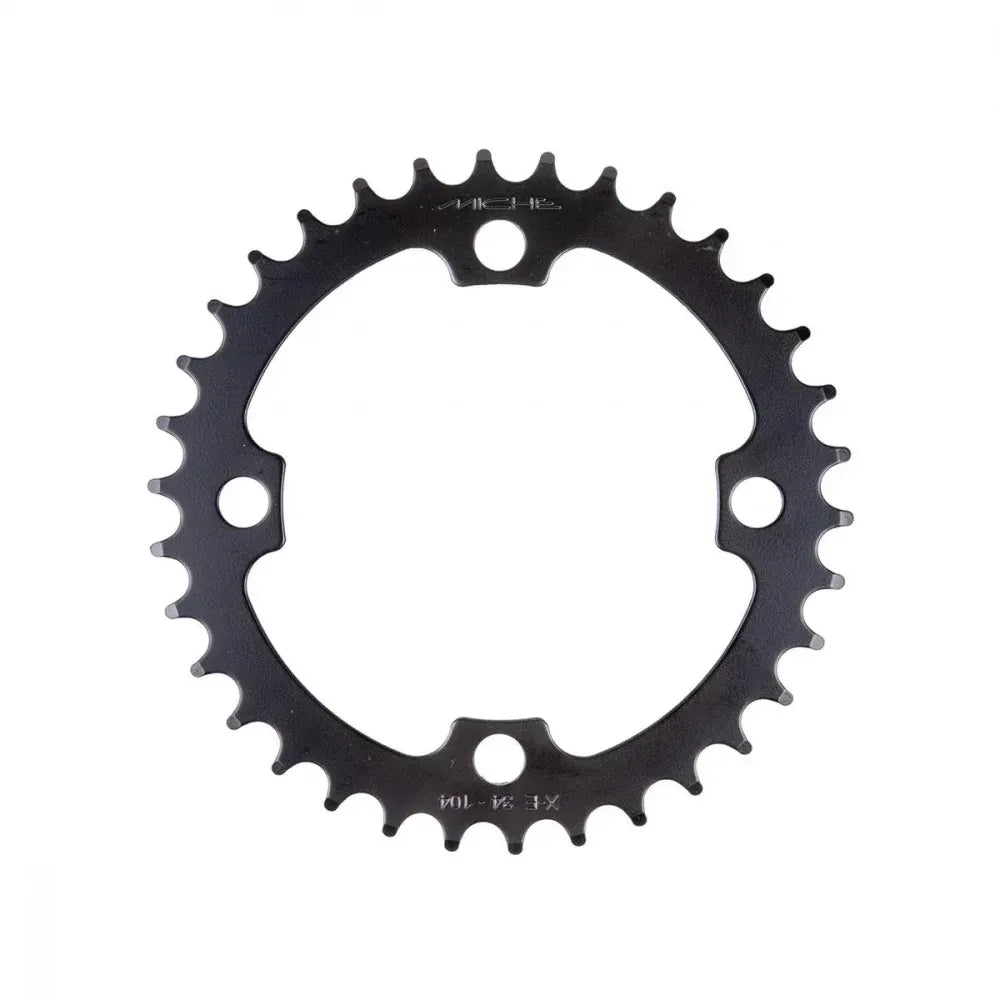 Miche El-sykkel 38T Krankdrev 104mm 4 arm 8-10 delt Sort
