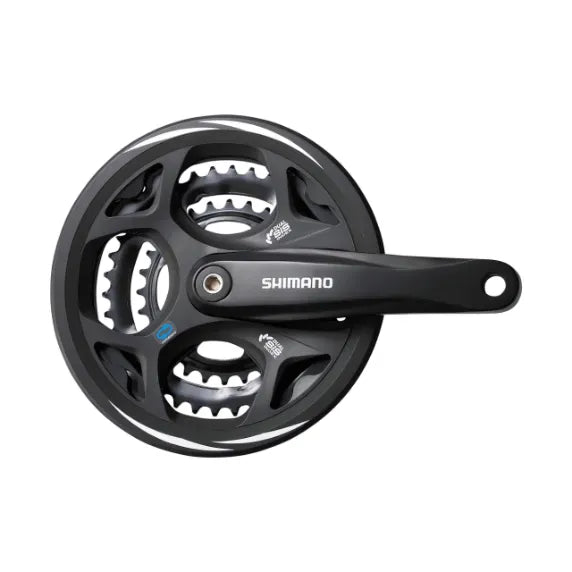 Shimano FC-M311 175 mm 48 / 38 / 28T 8/7-delt - Kranksett