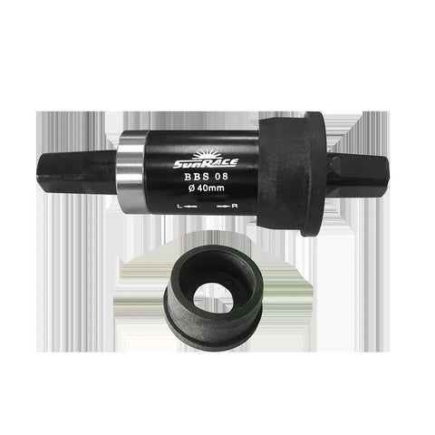 SunRace BBS08 Kranklager 68/127mm Press Firkant Stål
