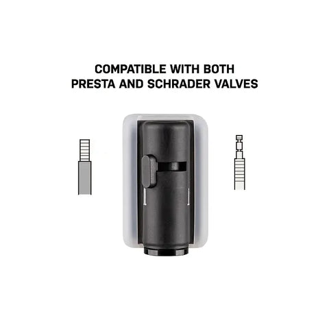 Topeak E Booster Digital Kompressor Pumpe