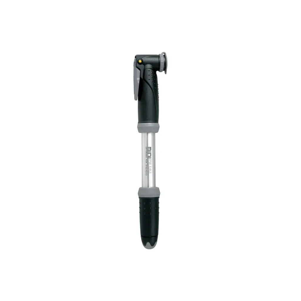Topeak Mini Dual Sykkelpumpe Shrader/Presta/Dunlop 120 PSI - Pumpe