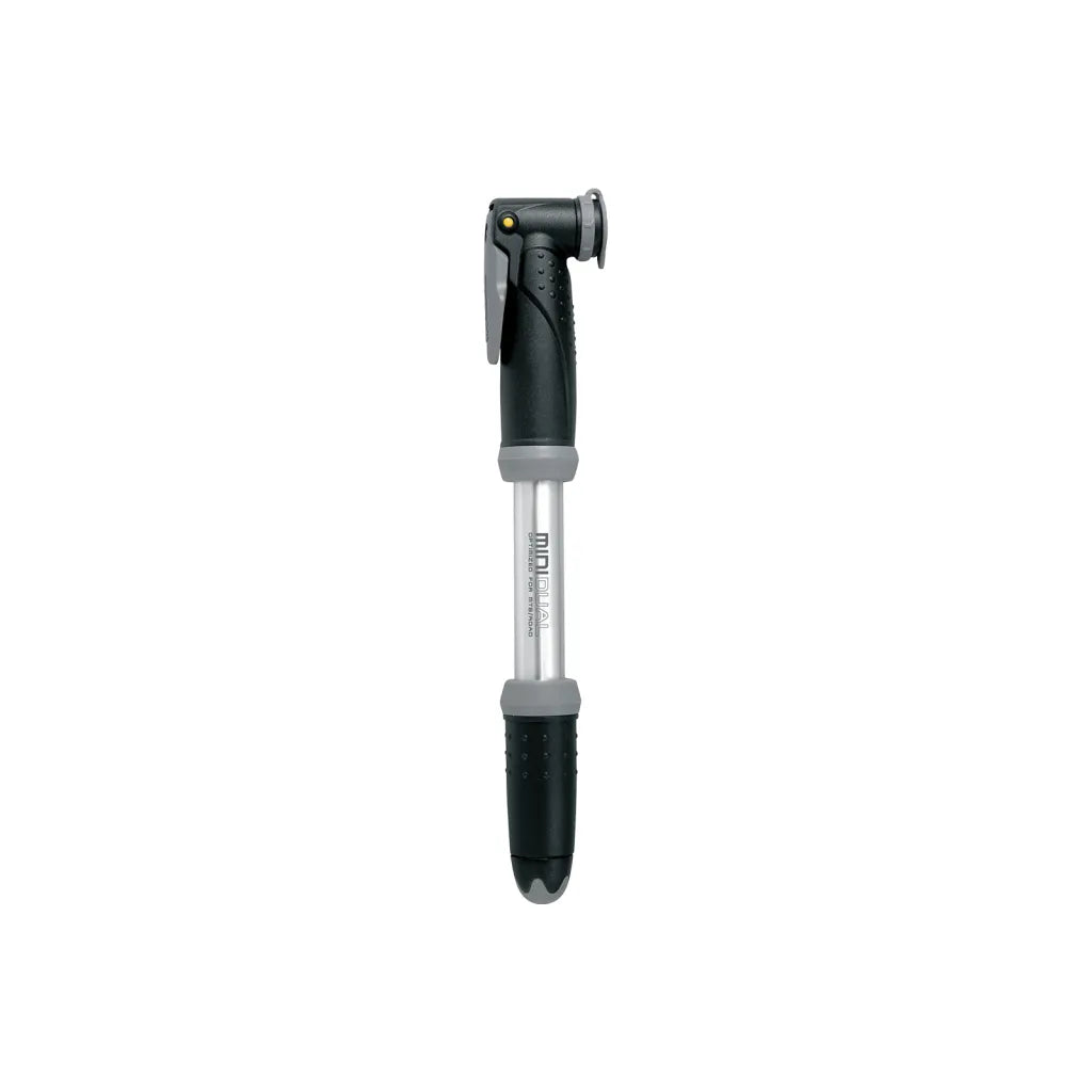 Topeak Mini Dual Sykkelpumpe Shrader/Presta/Dunlop 120 PSI - Pumpe