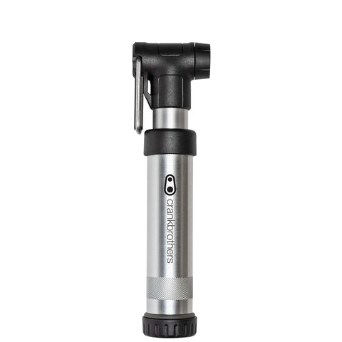Crankbrothers - Gem S - Minipumpe - 7 bar / 100 psi - Sølv -