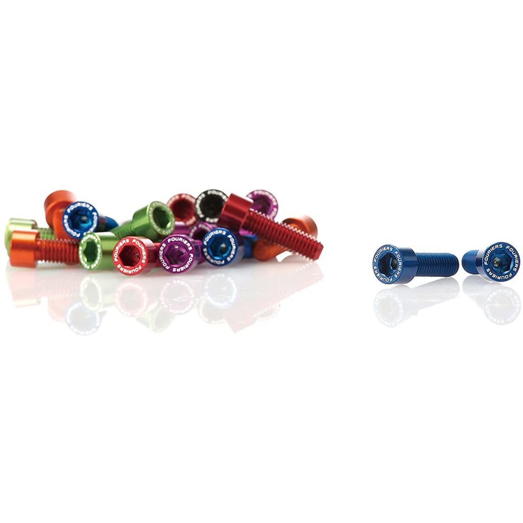FOURIERS CNC Cage Bolt Skruer Til Flaskeholder 17mm - Gold - Deler