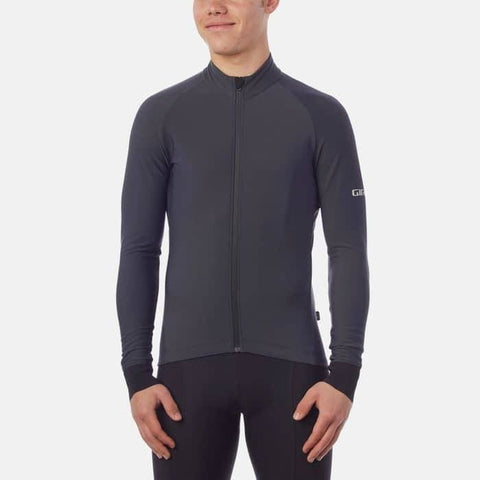 Giro Chrono LS Thermal Jersey - Sykkeltrøye - Medium / Grå -