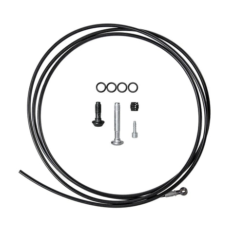 Magura Disc Brake Hose MT4/MT5/MT6/MT7/MT8 2500mm Svart - Bremseslange