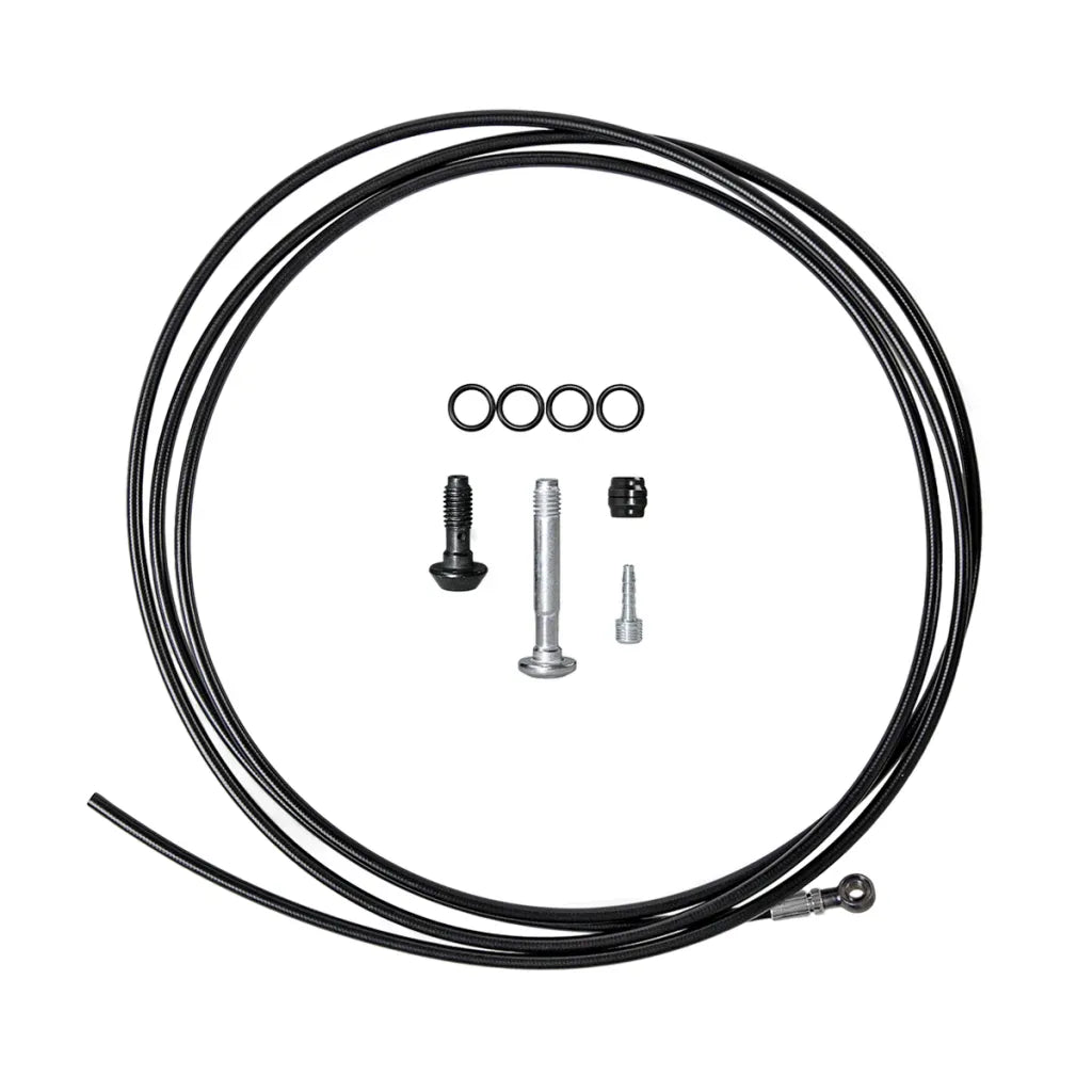 Magura Disc Brake Hose MT4/MT5/MT6/MT7/MT8 2500mm Svart - Bremseslange