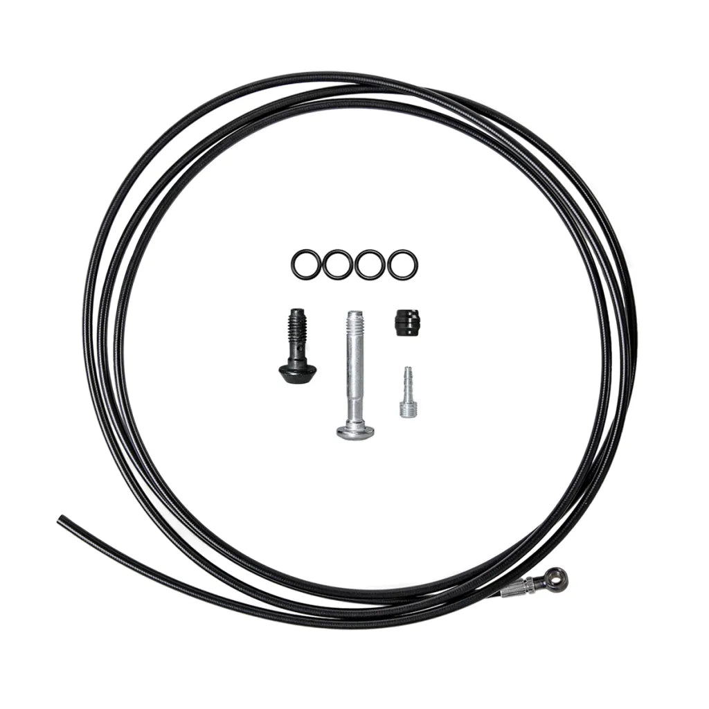 Magura Disc Brake Hose MT4/MT5/MT6/MT7/MT8 2500mm Svart - Bremseslange