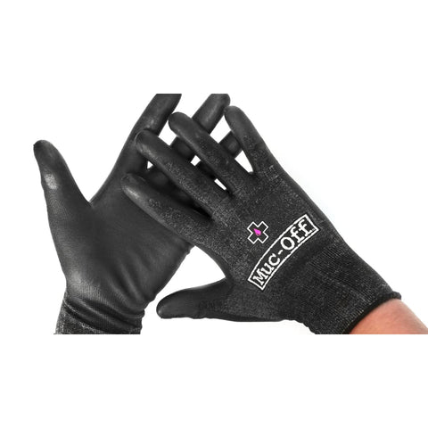 Muc-Off Mechanics Gloves Hansker til Sykkelreparasjon - Verktøy
