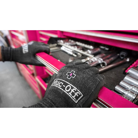 Muc-Off Mechanics Gloves Hansker til Sykkelreparasjon - Verktøy
