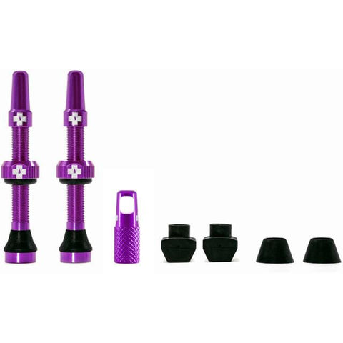 Muc-Off Slangeløse Ventiler V 2.0 - Lilla / 44mm - Slangeløst