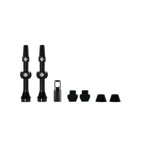 Muc-Off Slangeløse Ventiler V 2.0 - Svart / 44mm - Slangeløst
