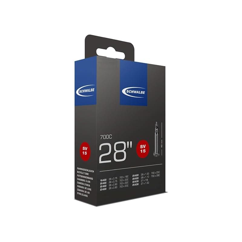 Schwalbe SV15 (18-28 x 622) - 700C - Presta 60mm - Sykkelslange