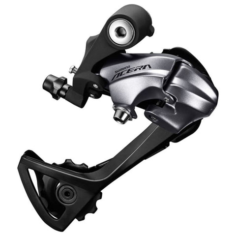 Shimano Acera RD-T3000-SGS 9-Delt Long Cage Bakgir - Sølv