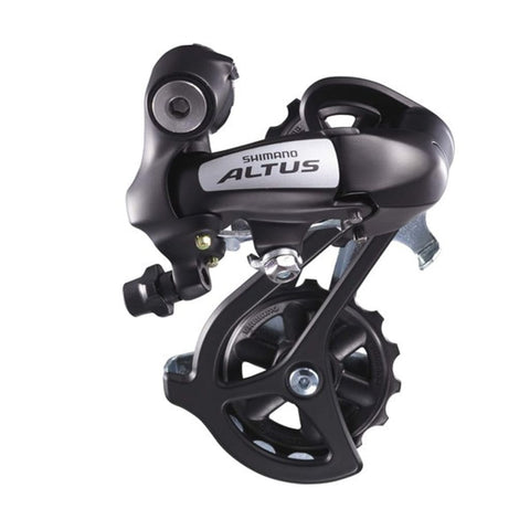 Shimano Altus RD-M310 7/8-Delt Long Cage Svart Bakgir