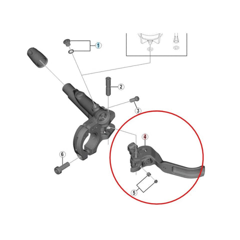Shimano BL-M9100 Lever Member Unit - Bremsegrep