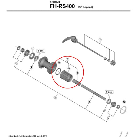 Shimano Boss FH-5800