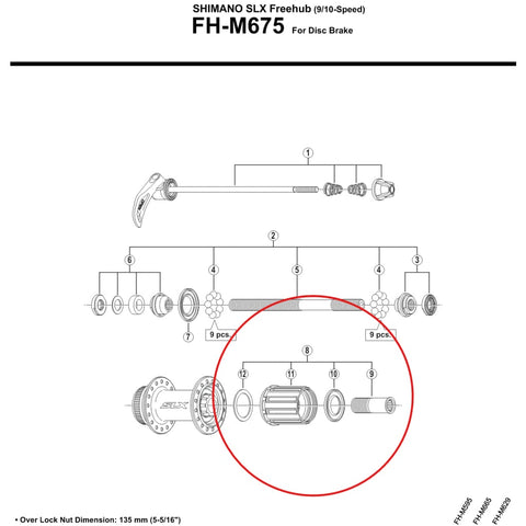 Shimano Boss FH-M665