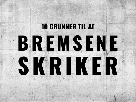 10 Vanlige Årsaker Til Bråk Fra Bremsene På Sykkelen