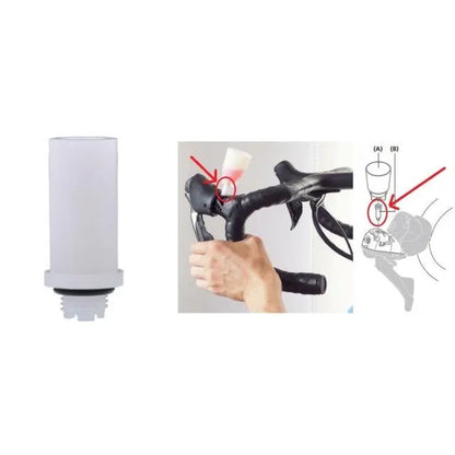 Shimano MTB / Road Luftekopp - TL-BR003 Adapter (ST-R9120) - Luftesett