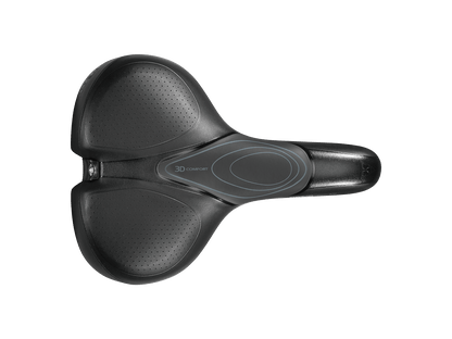 Topeak Free TX 3D Comfort, Sykkelsete med demping, 27,5 x 20 cm