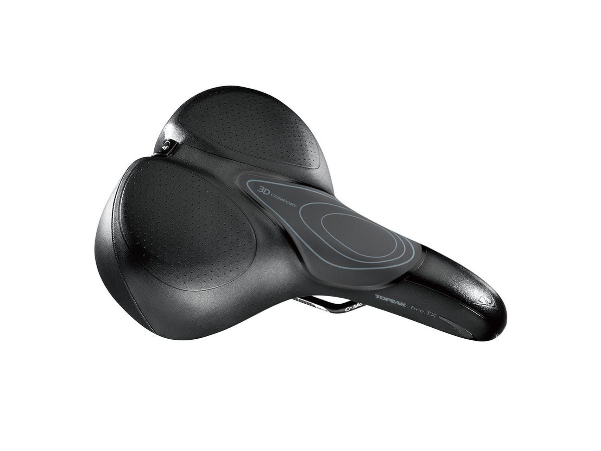 Topeak Free TX 3D Comfort, Sykkelsete med demping, 27,5 x 20 cm
