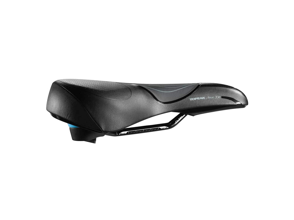 Topeak Free TX 3D Comfort, Sykkelsete med demping, 27,5 x 20 cm