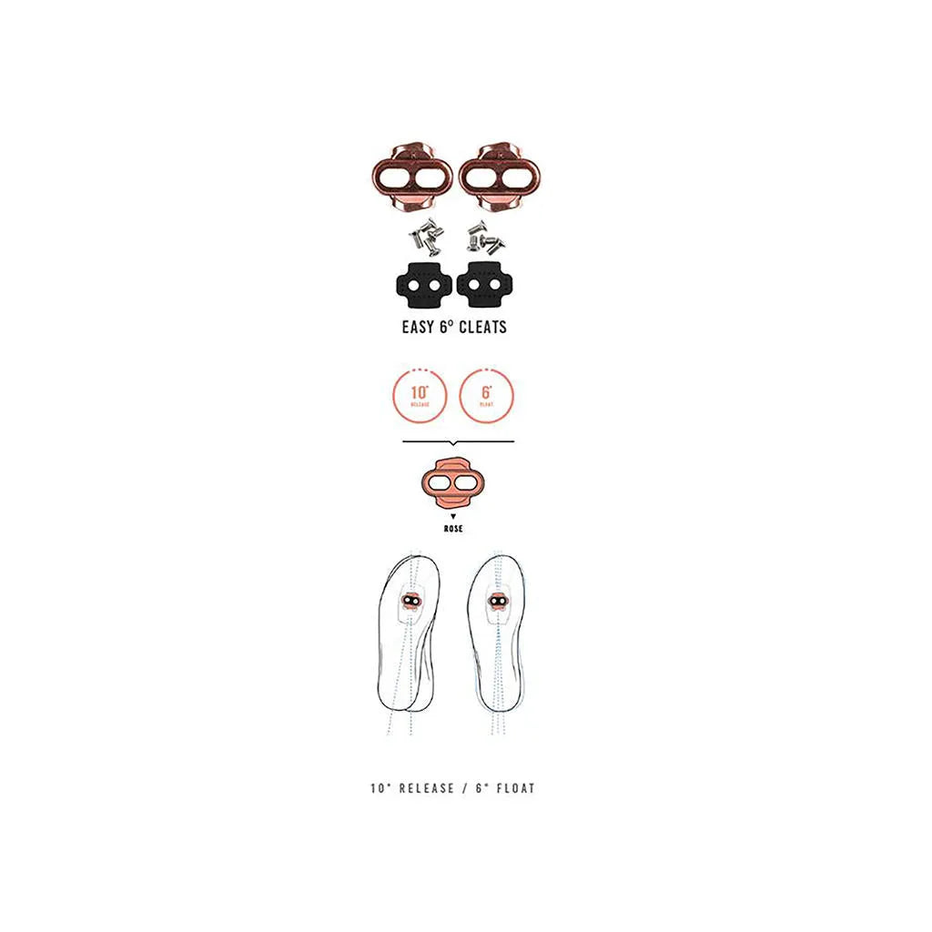 Crankbrothers Cleats Easy Release (10° angle) 6° Float - Pedaler