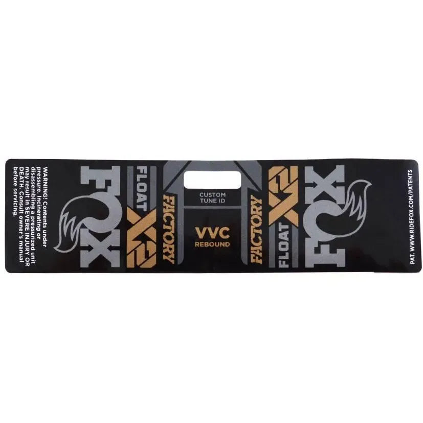 Fox Decal: 2021 F-S Float X2 OE Neutral - Demper