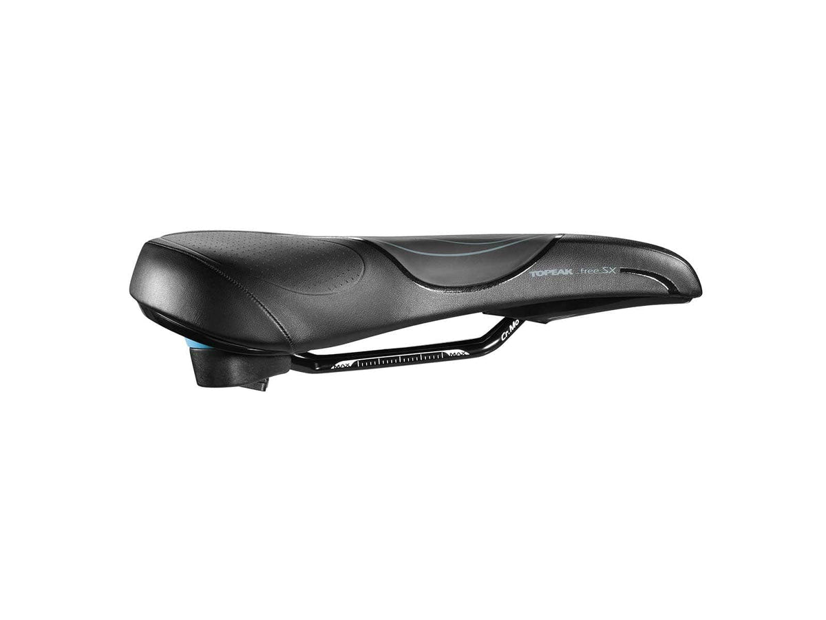 Topeak Free SX 3D Comfort, Sykkelsete med demping, 28 x 18 cm