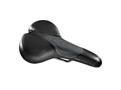 Topeak Free SX 3D Comfort, Sykkelsete med demping, 28 x 18 cm
