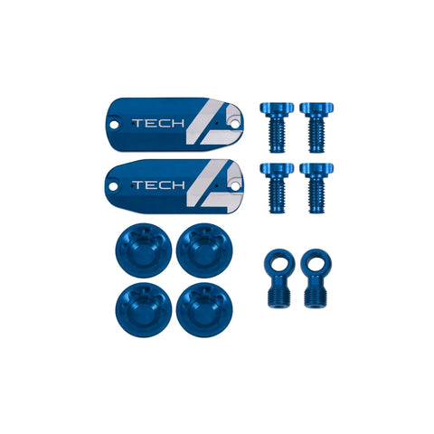 Hope Tech 4 E4 Custom Kit - Blue - Bremsegrep