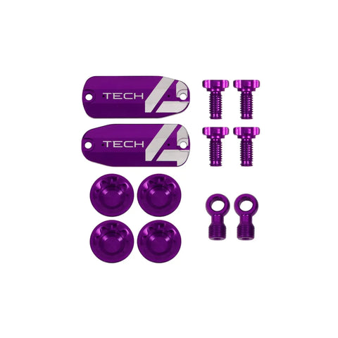 Hope Tech 4 E4 Custom Kit - Purple - Bremsegrep