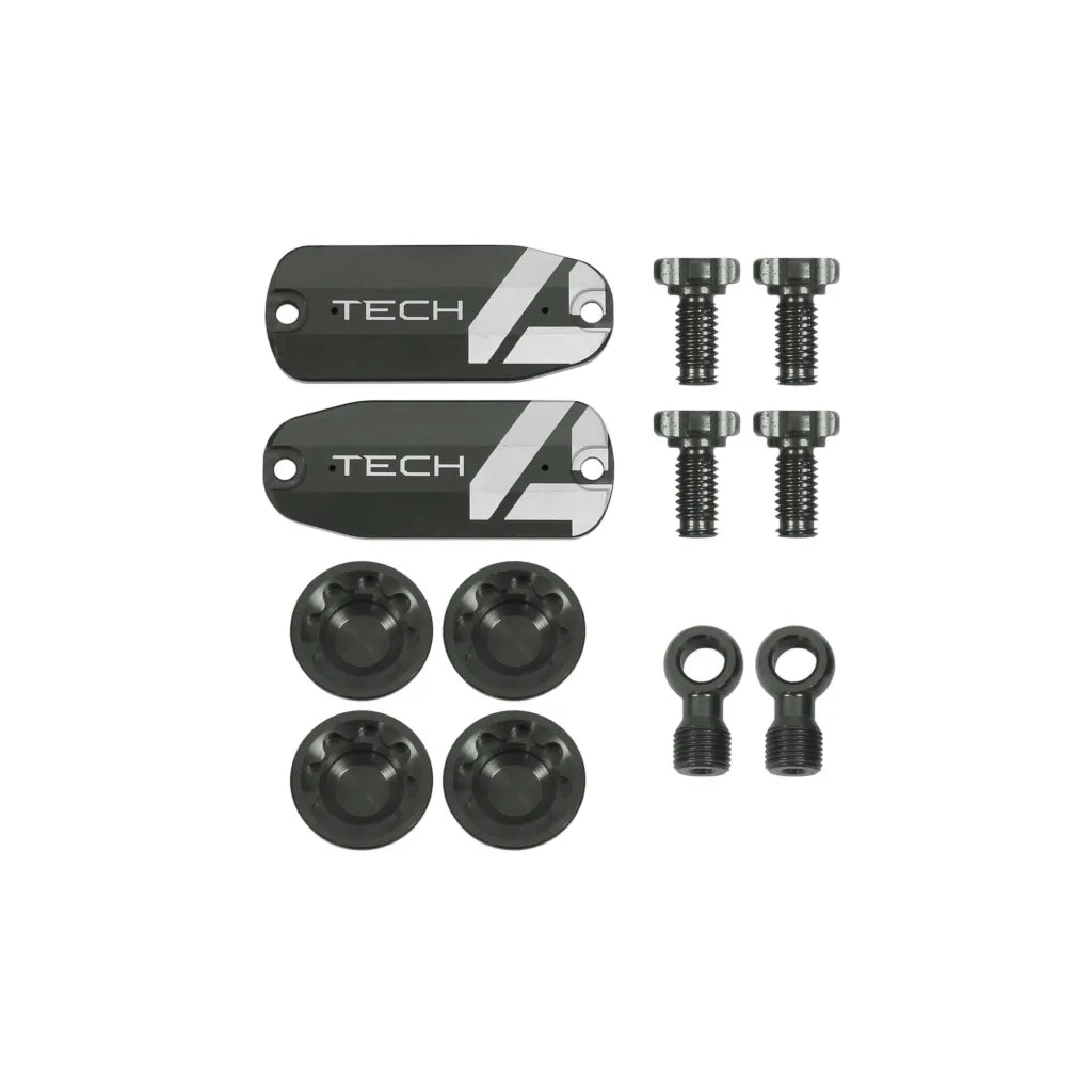 Hope Tech 4 E4 Custom Kit - Smoke - Bremsegrep
