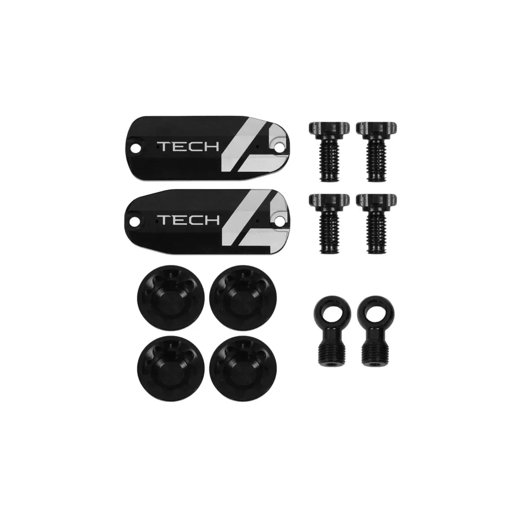 Hope Tech 4 E4 Custom Kit - Svart - Bremsegrep