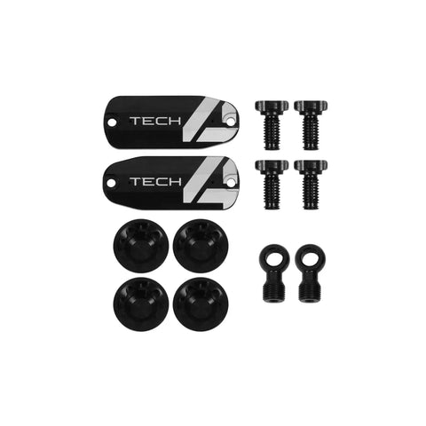Hope Tech 4 E4 Custom Kit - Svart - Bremsegrep