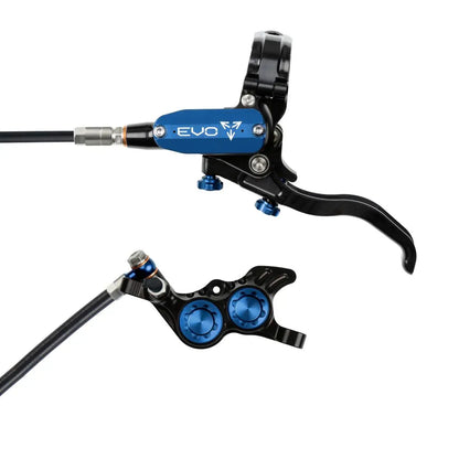 Hope Tech 4 EVO GR4 - Black / Blue / Høyre - Skivebremssett
