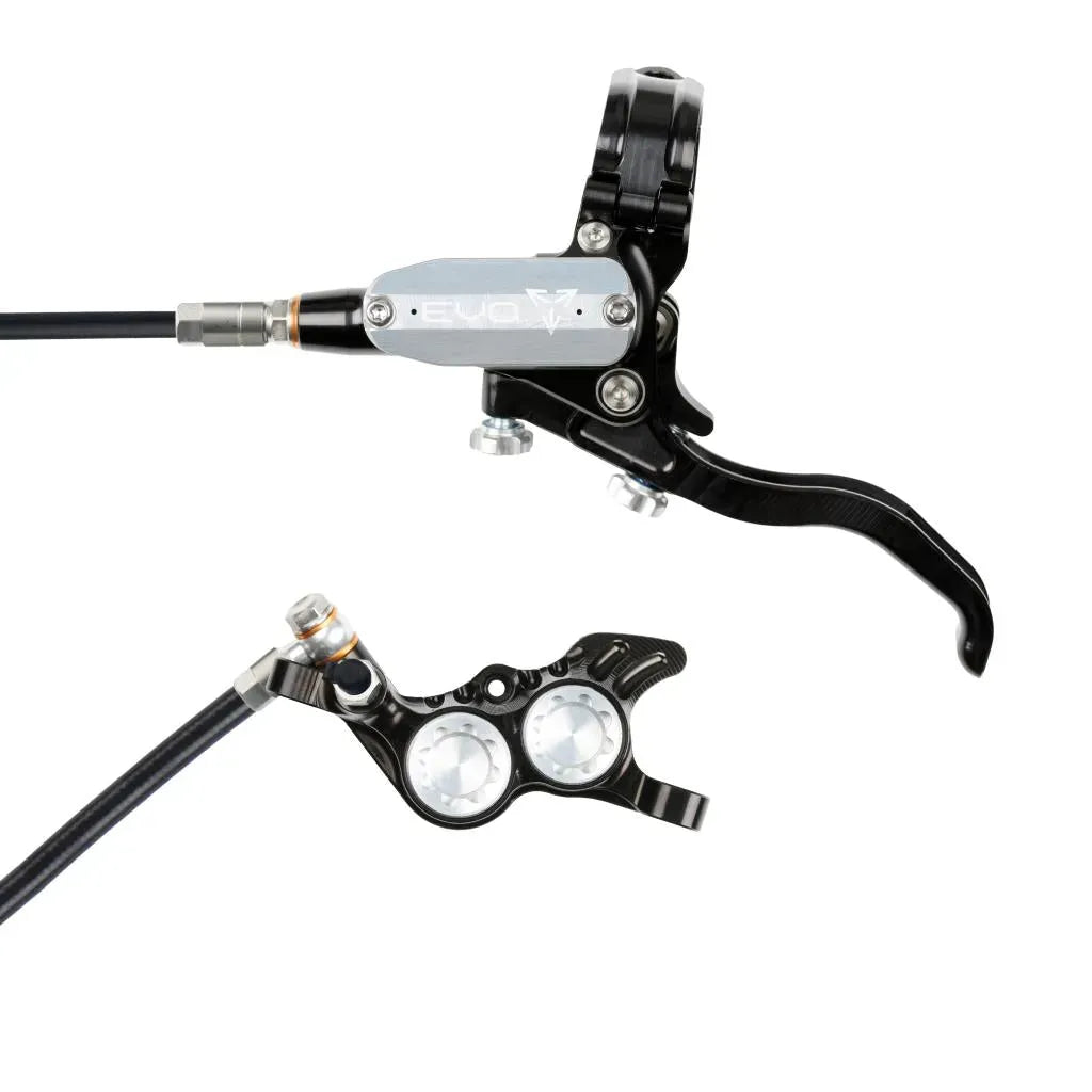 Hope Tech 4 EVO GR4 - Black / Silver / Høyre - Skivebremssett