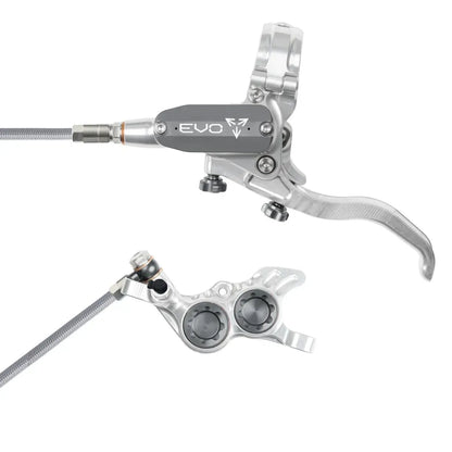 Hope Tech 4 EVO GR4 - Silver / Gray / Høyre - Skivebremssett