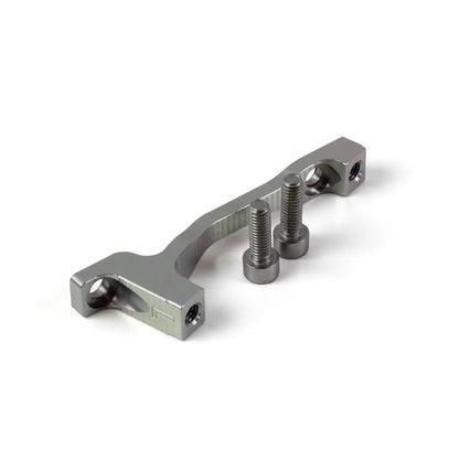 Hope Tech 4 Monteringsadapter for Kaliper - Mount L (Post 160/180 to Post 180/200) Sølv - Kaliperadapter
