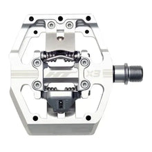 HT X3 DH Race Klikkpedaler Sølv - Pedaler