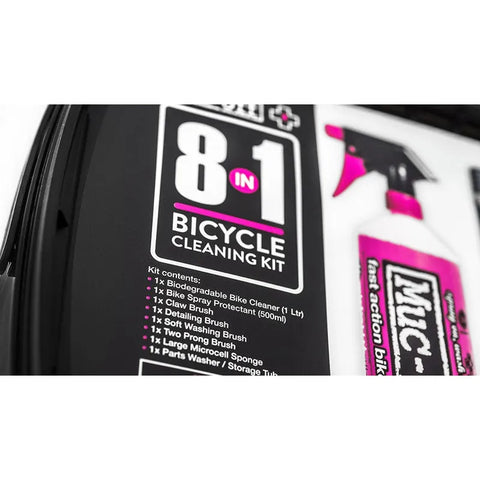 Muc - Off 8 in 1 Bike Cleaning Kit - Kombopakke