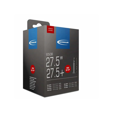 Schwalbe SV21F FREERIDE 27.5 x 2.1-3.0 (54-75x584) Presta 40mm Sykkelslange
