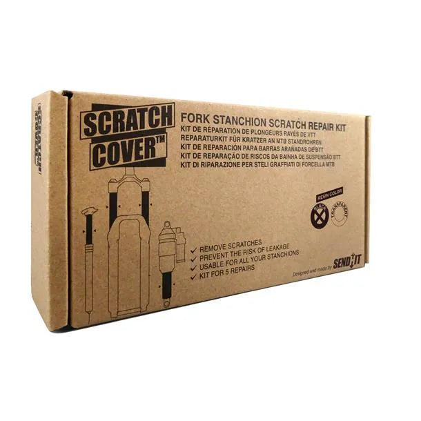 SendHit Scratch Kit For Reparasjon av Gaffelben & Dempere - Sort - Demper