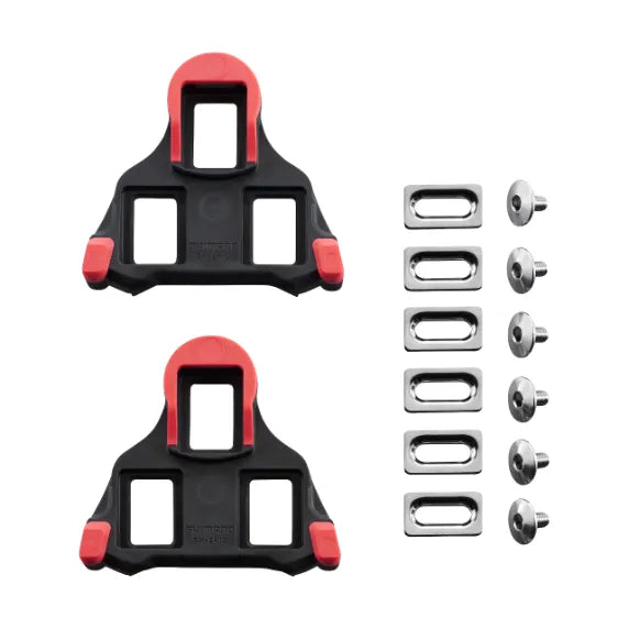 Shimano SPD-SL Cleats - Rød SM-SH10 - Pedaler